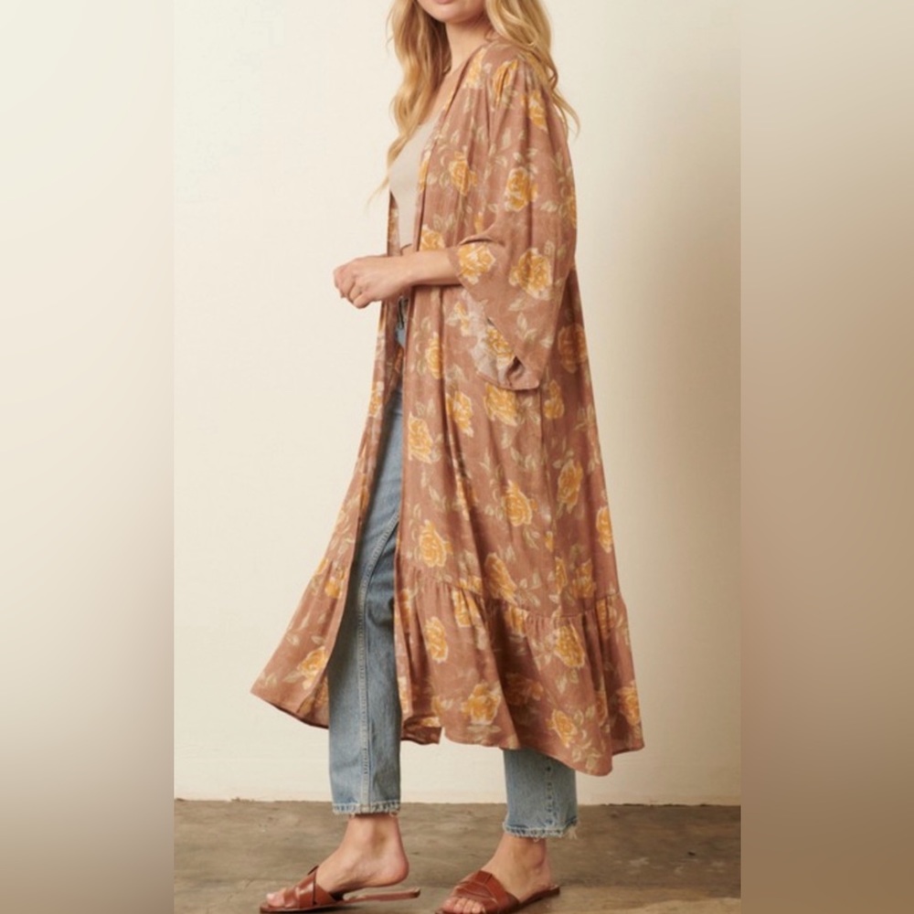 New Floral Kimono